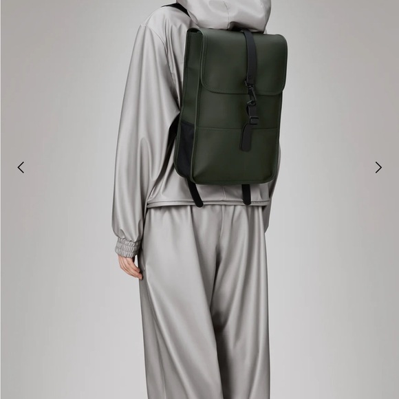 RAINS mini backpack in green - Picture 4 of 5